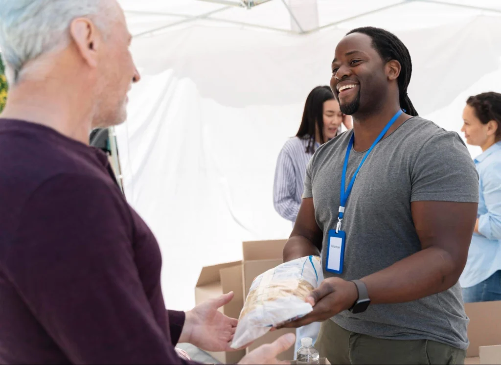Volunteering for packages